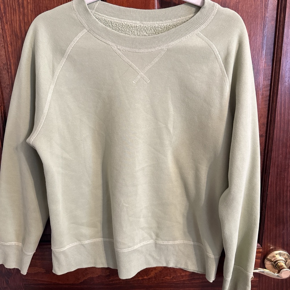 Women's Vintage Olive Green Sweater